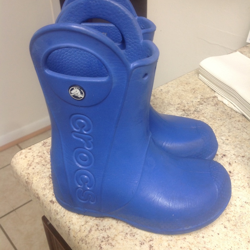 Kids CROCS RAIN BOOTS!!!